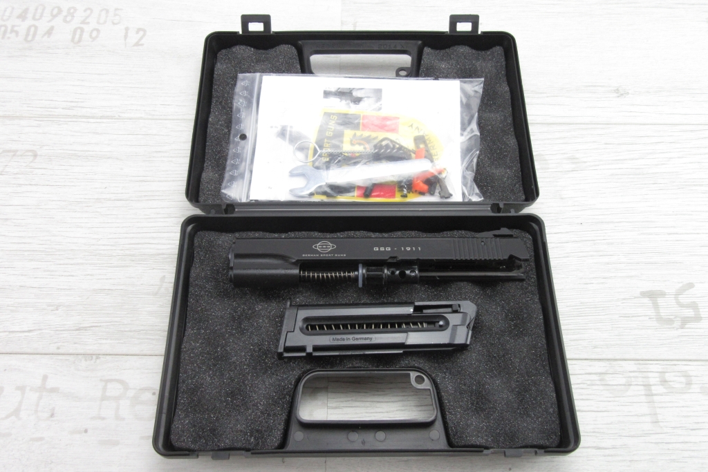 Abbildung: Wechselsystem GSG für 1911 Pistolen
