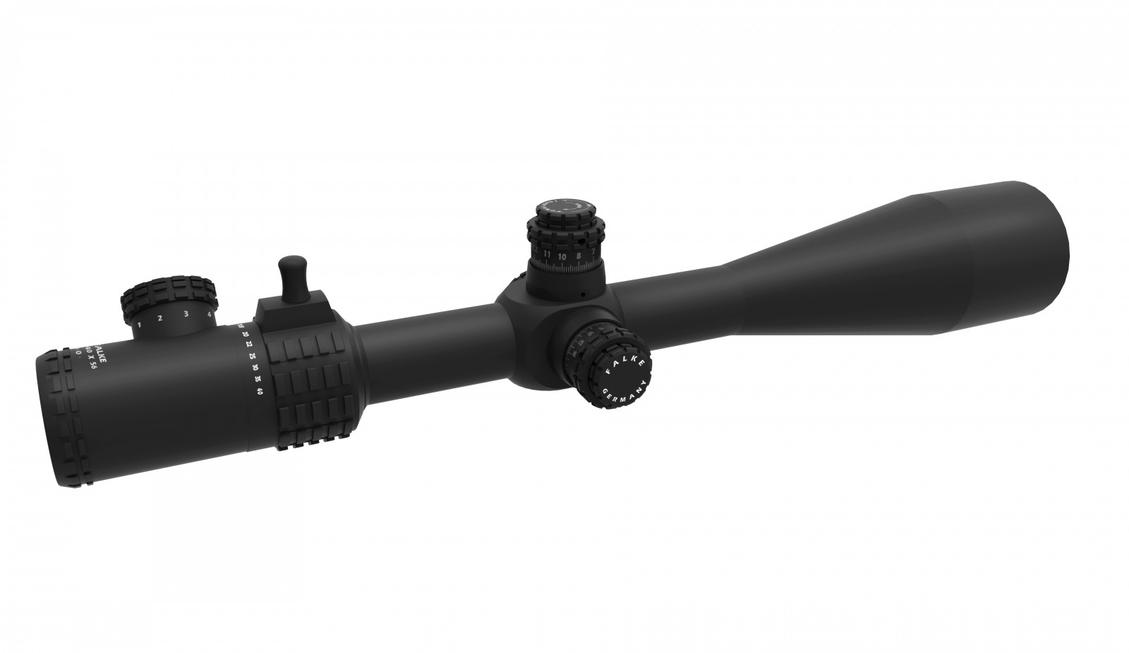 Abbildung: Falke Zielfernrohr 10-40x56
